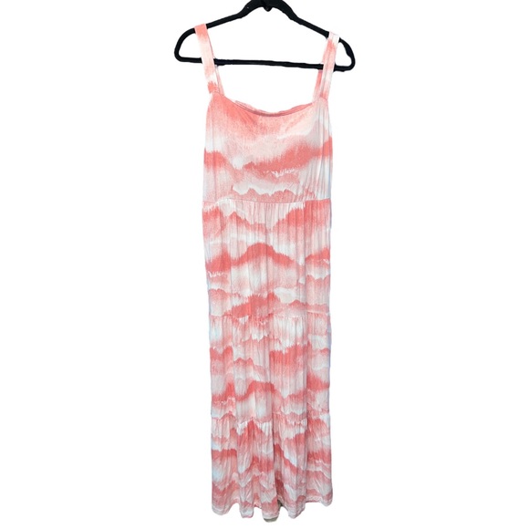 Soma Dresses & Skirts - Soma Sleeveless Trapeze Maxi Dress Balanced Clay Women’s Size XL NWOT